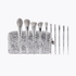 Remix Dance Brush Beat - 10 Piece Face & Eye Brush Set with Bag